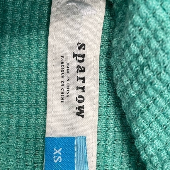 ANTHROPOLOGIE Sparrow Sweater Cowl Neck Knit XS - Picture 2 of 5